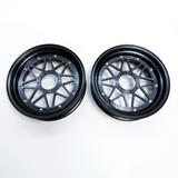 Tubeless-Felgensatz schwarz 12 Zoll – 3,50 x 3,00 – Für Dax und Monkey