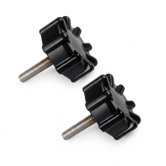 Send black control knobs for standard Dax replica handlebar 
