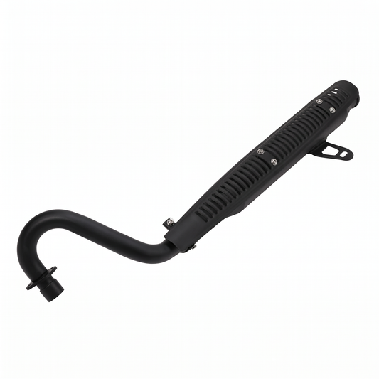 Échappement haut Old School – Honda Dax / Skyteam – 50 cm³ à 212 cm³ – Noir