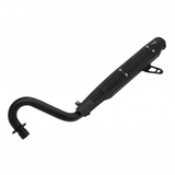 High-mount exhaust Old School – Honda Dax / Skyteam – 50cc to 212cc – Black