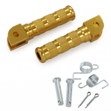 CNC footrests - 21 mm gold for Dax and Monkey models 