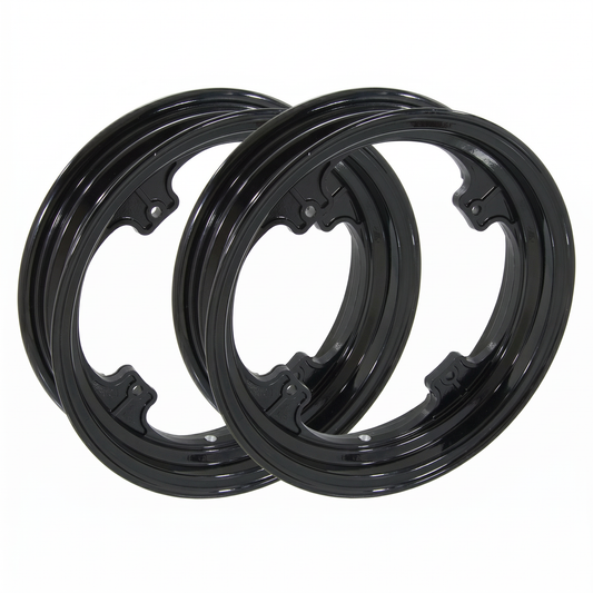 Jantes tubeless Dax 12 pouces type Takegawa noir 