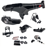 Complete Dax-type frame with 6 liter tank and accessories 