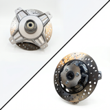 Dax Upside-down-Gabel 45 mm, schwarz, tiefergelegtes Modell (540 mm) inklusive Zubehör