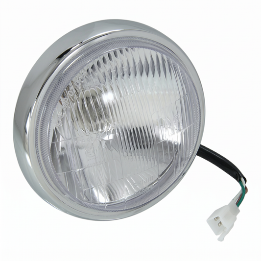 Original headlight installation type – Honda Monkey Z50J / Gorilla with e-approval 