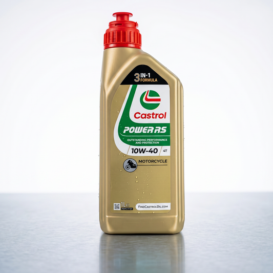 Castrol Power RS 4-stroke 10W40 oil 1 liter can 