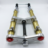USD front fork Dax 40mm 4 piston gold and chrome 
