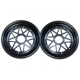 Tubeless-Felgensatz schwarz 12 Zoll – 3,50 x 3,00 – Für Dax und Monkey