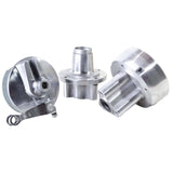 Monkey Naben Set Silber mit Dax Bremstrommel 12mm Achse 