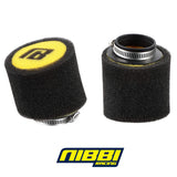 Nibbi Foam Schaumluftfilter 45mm mit Nibbi-Logo 