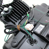 ZongShen 190cc schwarz 2V 5-Gang + Zubehör mit elektrischem Starter 