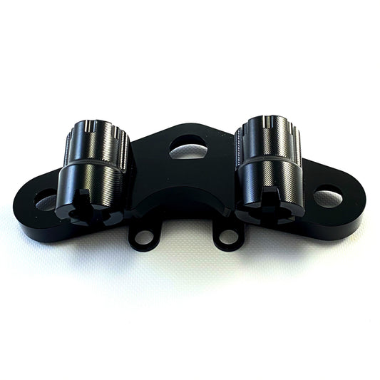 Collier de direction usiné CNC noir pour Dax 12V avec Look Dax 6 Volt 