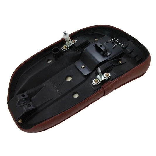 Kepspeed selle basse banane motif diamant marron pour Honda, Skyteam, Zhenua,... dax 