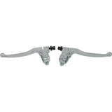 Ensemble extracteur de frein et d'embrayage L/R argent pour guidons de 22 mm 