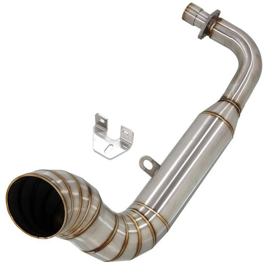 Échappement Dax, Monkey GP Custom Side pipe en acier inoxydable 