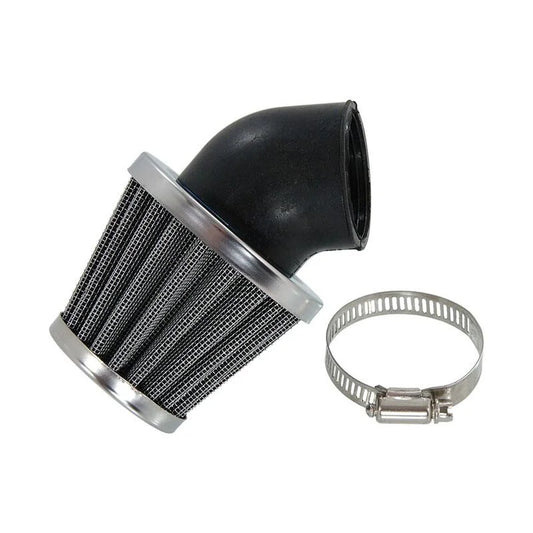 Filtre à air K&N chromé type 45° incliné 35MM 