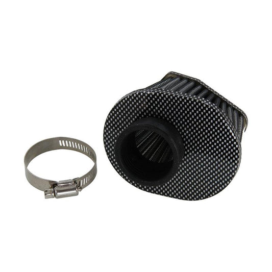 Filtre à air look carbone hexagonal 38mm 