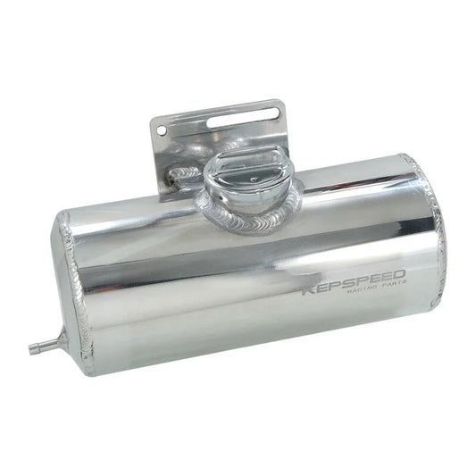 Réservoir latéral Kepspeed réservoir d'essence supplémentaire 1L rond. Côté gauche argent 