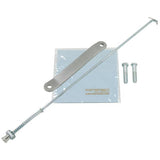 Bras oscillant allongé Kepspeed Dax aluminium argent + 4cm