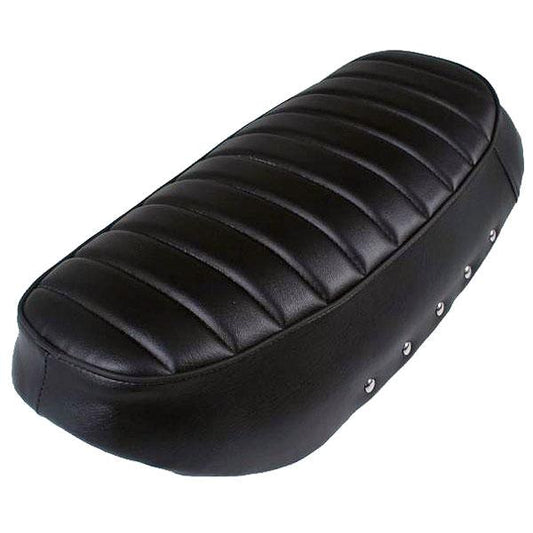 Schwarzer Dax Sattel CT70 Modell für 12 Volt Dax 