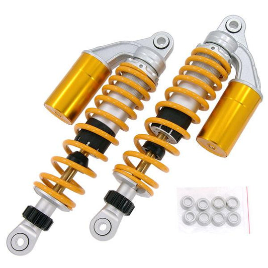 Stoßdämpfer / Hinterfedern 330mm Gold - einstellbar 