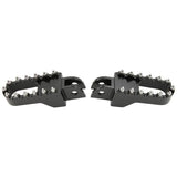 Repose-pieds en aluminium noir usiné CNC pour Dax et Monkey 