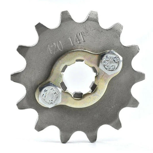 Pignon avant + plaque de verrouillage 12T, 13T, 14T, 15T, 16T, et 17T 
